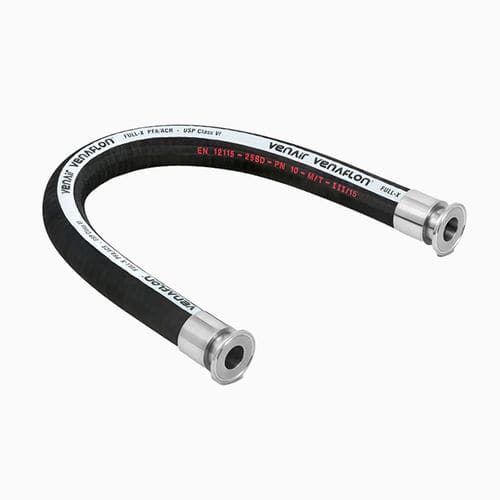 Шланг для пищевых продуктов Venaflon® Full-Xrubberтканьнержавеющая сталь