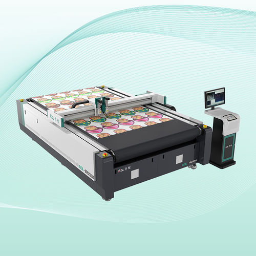 Fabric cutting table AOL-GB1625-PSfor plasticsfor paper and cardboardwith end cutting system