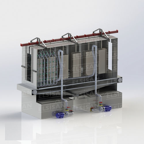 Линия предварительной обработки поверхности камеры автоматическая