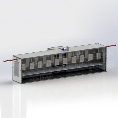 Curing oven conveyor