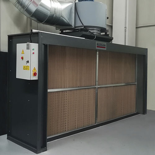 Открытая покрасочная камера, сухая фильтрующаяся краска