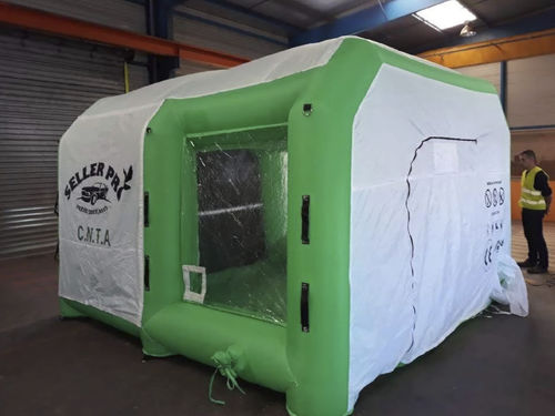 Надувной пескоструйный шкаф AÉRO Seriesдля автомобильной промышленности