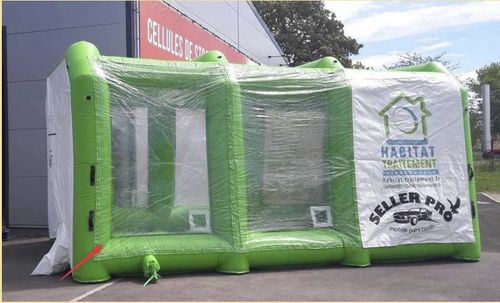 Шкаф струйно-струйной обработки AERO 1автоматическийнадувнойдля автомобильной промышленности