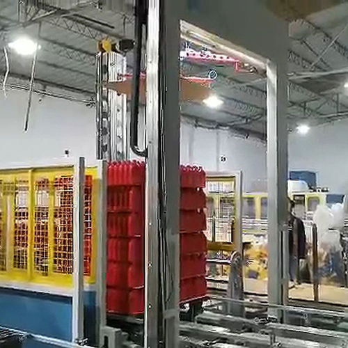 Робот-паллетайзер PDB-144со штабелеромдля бутылочных упаковокдля бутылок