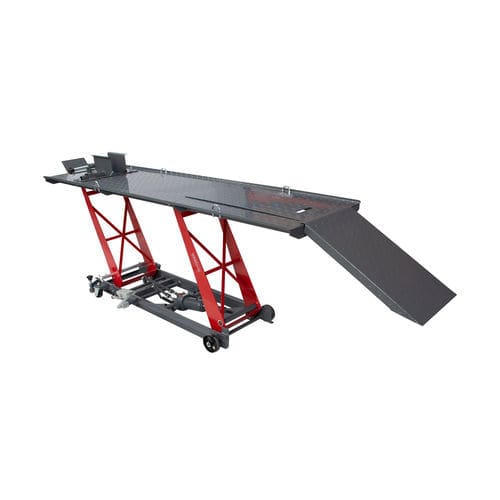 Параллелограммный стоечный подъемник 9860гидравлическийдля мотоциклас платформой