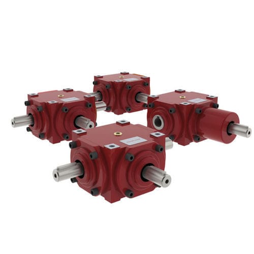 Конический редуктор серии Н винтовой прямоугольный5 - 10 кНм