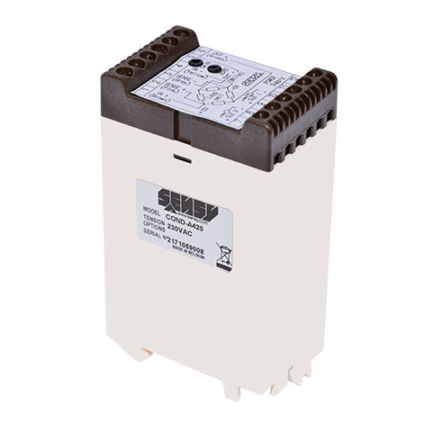 Формирователь сигнала на DIN-рейку COND-A420усилительдля тензодатчиковтензодатчика