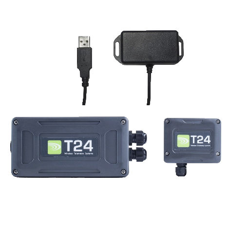 Беспроводной приемник WI-T24RE-BSxdigitalдля датчиков