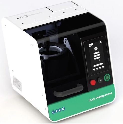 Стоматологический финишный станок DLyte Desktopсухая электрополировкаметаллический стол