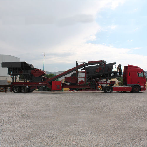 Щековая дробильно-сортировочная установка General 640мобильнаяпервичнаявторичная