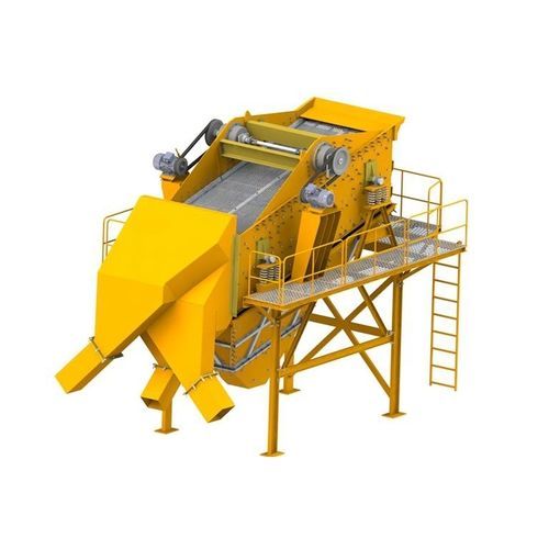 Вибросито серии ЭЛК-У для сыпучих материалов наклонное трехступенчатое