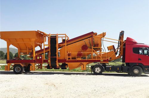 Моечная сортировочная установка GNR YM1240мобильная частица