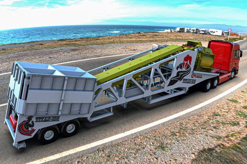 Мобильный бетонный завод М-Даймонд 60компакт