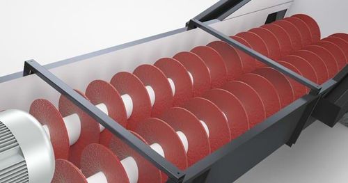 Установка для мойки сыпучих продуктов песком