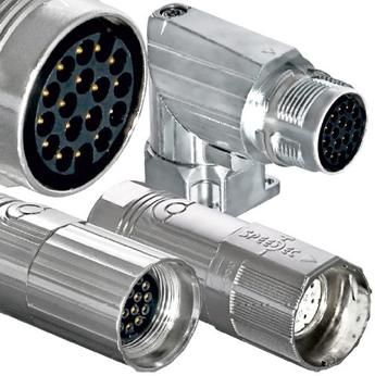 Разъем электропитания DINпрямой