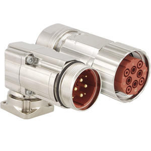 Разъем электропитания прямой угловойкруглый