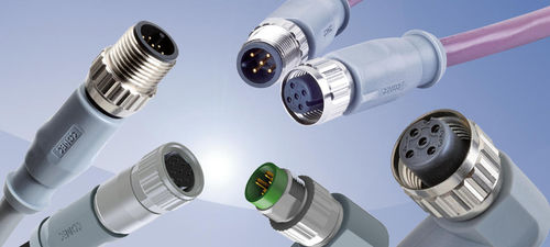 Разъем электропитания с круглым винтовым креплением