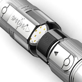 Разъем электропитания с блокировкой данныхM23