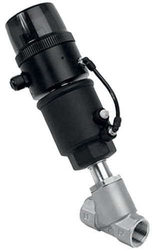 Клапан поршневой ПВЭпневматическийрегулирующийдля воды