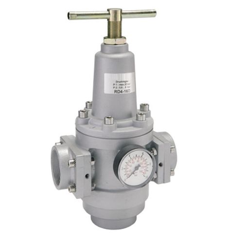 Регулятор давления сжатого воздуха РДдля инертных газовмембраннопоршневой