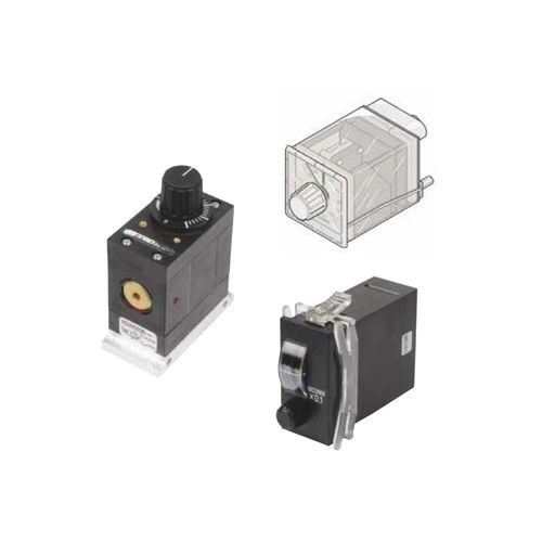 Пневматический таймер задержки времени, монтаж на панели, монтаж на поверхность