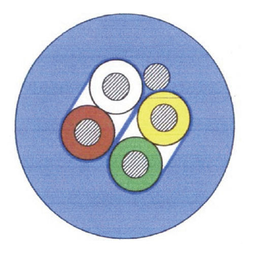 Соединительный электрический кабель CAB-SS4FCэкранированныймедныйалюминий