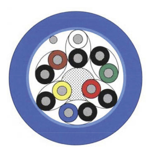 Кабель соединительный электрический CAB-SS12экранированныймедныйпромышленный