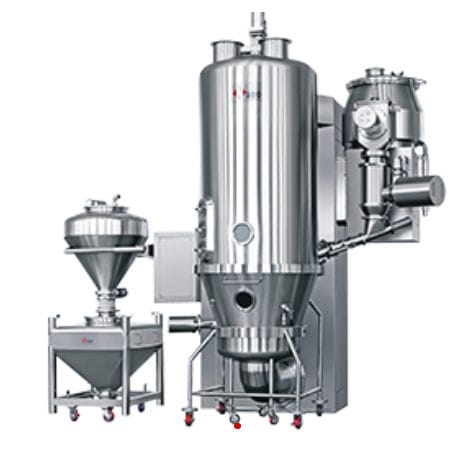 Сухой гранулятор CCSс псевдоожиженным слоемкомпактныйс высоким сдвигом