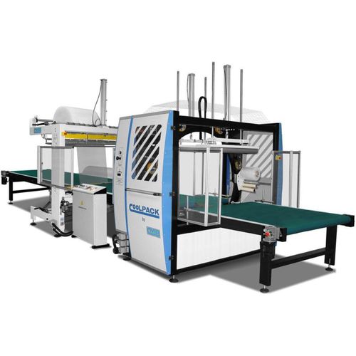 Упаковщик в стрейч-пленку с вращающимся кольцом серии Coolpackавтоматическийдля крупногабаритных продуктовдля негабаритных продуктов
