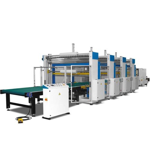 Полностью автоматическая машина для упаковки в термоусадочную пленку COMBO для деревадля мебелидля керамических изделий