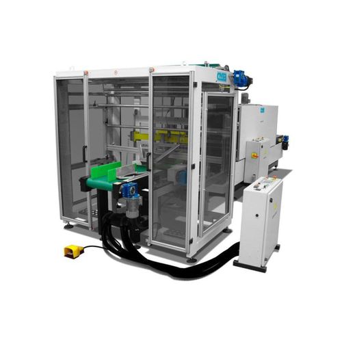 Автоматическая машина для упаковки в термоусадочную пленку ERS для мебелидля керамических изделийдлинномерный продукт