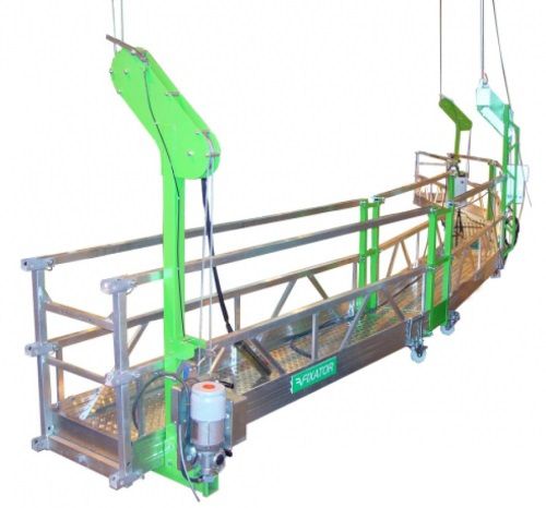 Рабочая платформа подвеснаядля стройкиэлектрическая