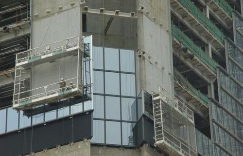 Подъемная платформа подвеснаядля стройкиэлектрическая