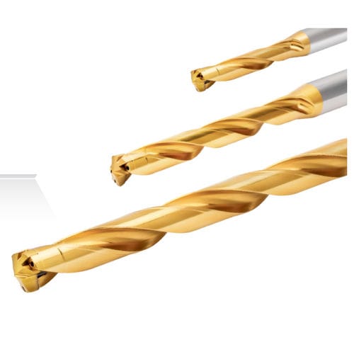 Solid drill bit DRILL-RUSHfor cast ironfor steeldeep hole