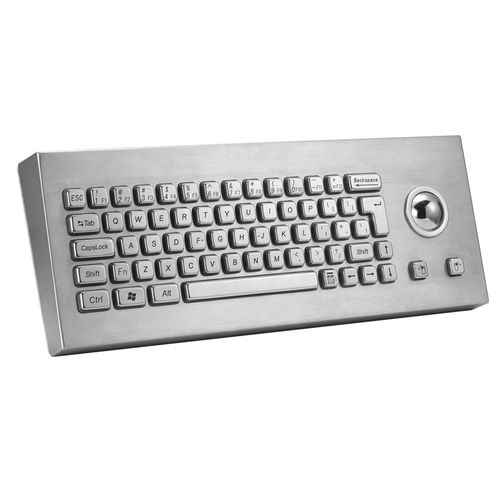 Клавиатура настольная МКА-63-БМс механическими клавишамис 2-мя клавишами мышис трекболом