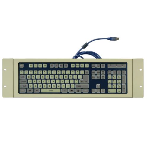 Клавиатура панельная МКС-105-Нс механическими клавишами105-клавишная промышленная