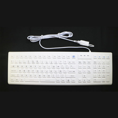 Клавиатура настольная МКБ-110-НЛМ-В2с механическими клавишамипромышленнаямедицинская