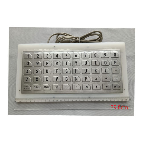 Клавиатура панельная МКА-50Н с механическими клавишами, 50-клавишная, промышленная