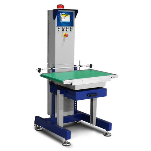 Чеквейер для упаковки упаковки серии DLWс ленточным конвейером