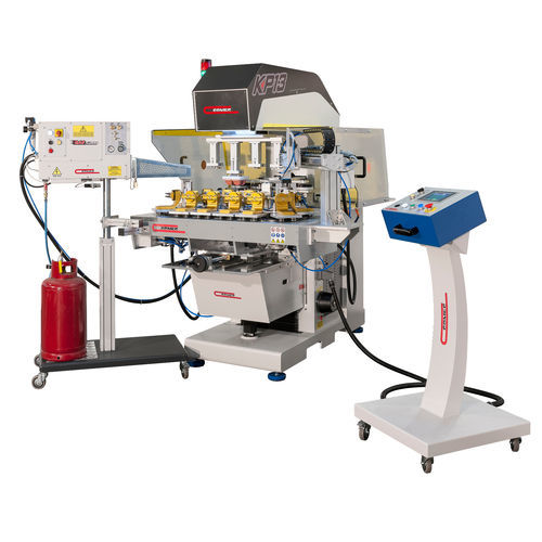 Pad printing machine with closed ink cup INKPRINT KP13 4C T.Iautomaticfour-colorelectropneumatic