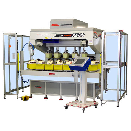 Машина тампопечати с герметичным резервуаром для чернил INKPRINT XE30 5Cавтоматическаяпятикрасочная электропневматическая