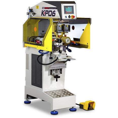 Машина тампопечатной печати с герметичным резервуаром для чернил INKPRINT KP06 2C RRавтоматическаядвухкрасочная электропневматическая