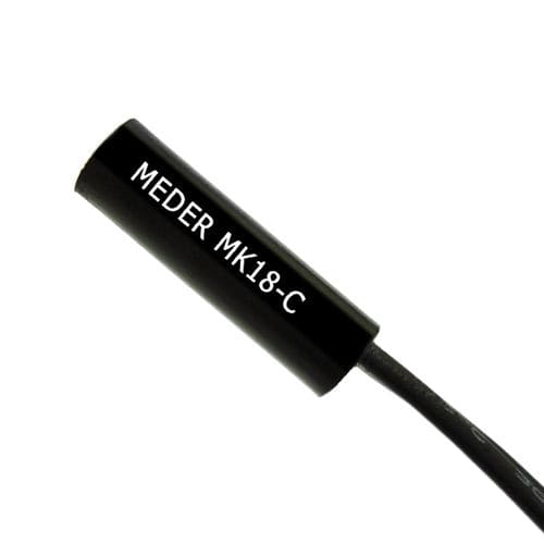 Герконовый магнитный датчик серии MK18 для монтажа на панели