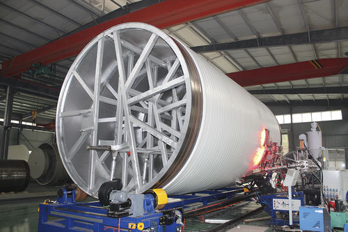 Машина для производства спиральных резервуаров PST-4500 для труб ПНДавтоматическая