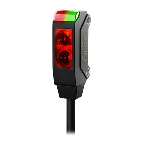 Световозвращающий фотоэлектрический датчик серии BTS, сквозной луч, прямоугольный светодиод