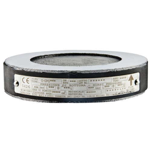 Разрывная мембрана с плоским седлом G-GMграфит