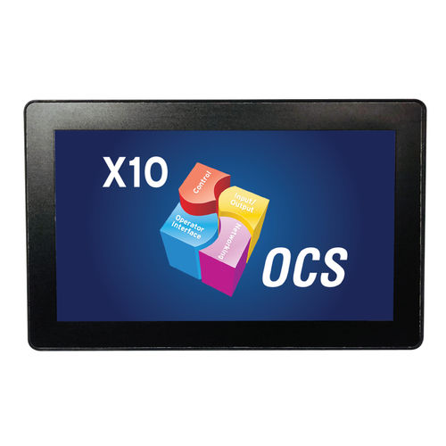 ПЛК со встроенным сенсорным экраном HMI X10, компактный, встроенный