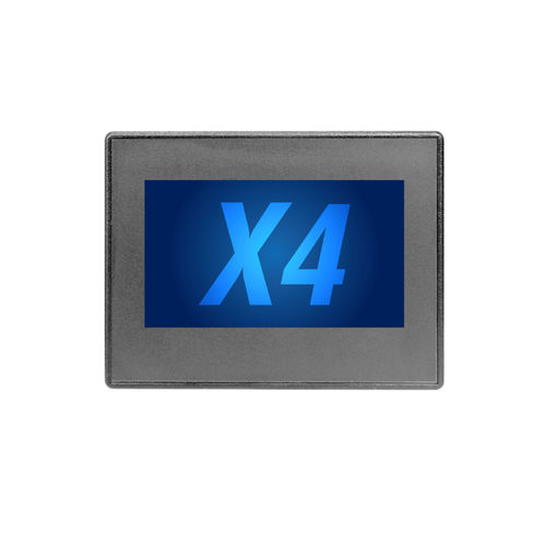 Компактный встроенный ПЛК X4 на рейке microDIN