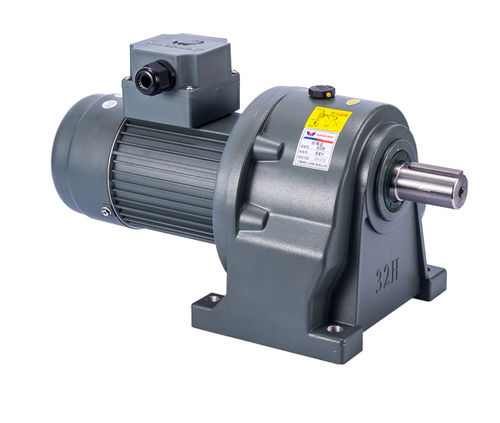 Мотор-редуктор постоянного тока GV45редукторная передачапараллельный валсплошной вал