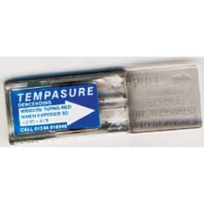 Индикатор температуры TEMPASUREэтикеткапростая установканеобратимый